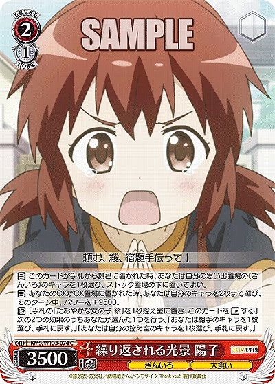 繰り返される光景 陽子 【KMS/W133-074C】